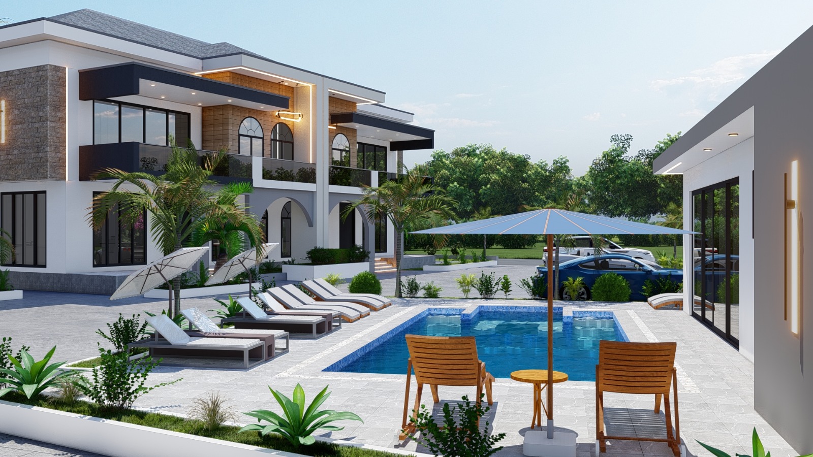 KAPI Africa residential pool and resort living